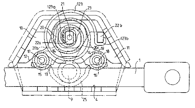 A single figure which represents the drawing illustrating the invention.